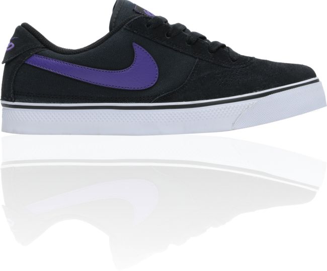 nike shoes black and purple